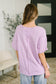 Just Like That Relaxed Heather Tee in Lilac