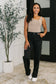 Keira High Waist Cargo Wide in Black