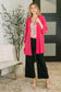 Lizzy Cardigan in Fuchsia