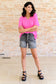 Lonesome Valley V-Neck Ribbed Top