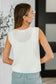 Loose Interpretation Tie Front Knit Vest