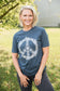 Floral Peace Graphic Tee