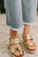 Judy Blue Mid Rise Kick Flare Jeans with Frayed Hem