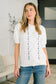 Need a Little Love Cable Knit Puff Sleeve Top