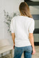 Need a Little Love Cable Knit Puff Sleeve Top