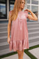 New Gal Ruffle Dress