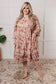 Next to You Balloon Sleeve Floral Dress