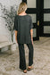 Ol' Reliable Top and Bottom Lounge Set in Charcoal