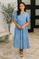 One Less Crisis Tiered Midi Dress