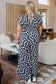 Osborn Wide Leg Patterned Jumpsuit