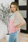 Outside Advantage Mixed Print Boho Blouse