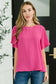 Pink and Perfect Ruffle Sleeve Top