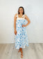 Prepare the Yacht Square Neck Dress