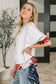 Pretty Prideful Patchwork Detail Top