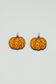 Pumpkin Prowl Earrings in Orange