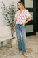 Shopping Spree Notched Neck Puff Sleeve Blouse