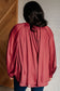 Smiles and Pouts Bat Sleeve Button Down Shirt
