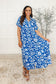 Soft Sonata V-Neck Dress in Blue
