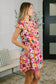 Start of Something Great Flutter Sleeve Floral Dress