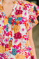 Start of Something Great Flutter Sleeve Floral Dress