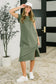 Sweet Like That Casual Dress in Light Olive