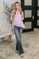 Thanks To You Relaxed Tee in Lilac