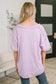 Thanks To You Relaxed Tee in Lilac