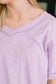 Thanks To You Relaxed Tee in Lilac
