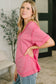Thanks To You Relaxed Tee in Pink