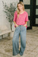 Thanks To You Relaxed Tee in Pink