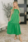 The Way We Were Square Neck Midi Dress