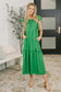 The Way We Were Square Neck Midi Dress