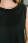 Thread Theory Round Neck Tank in Black