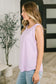 Thread Theory Round Neck Tank in Lilac