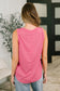 Thread Theory Round Neck Tank in Pink