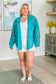 Topped with Lace Button Down Top