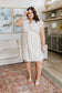 Twisted and Tailored Striped Dress