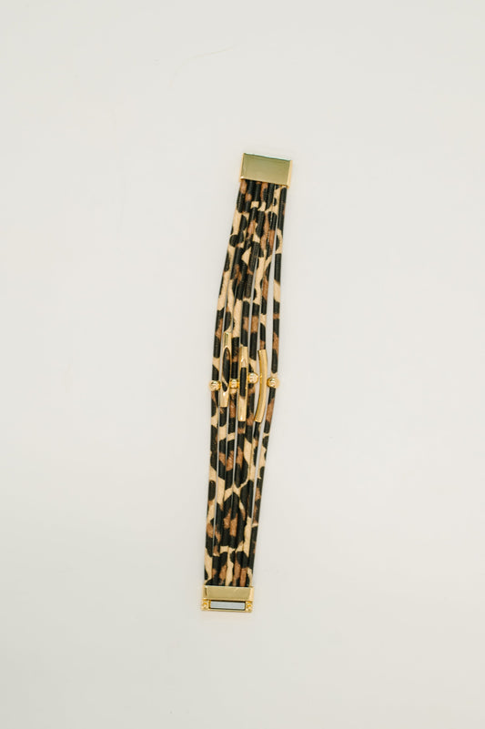 Untamed Edge Chunky Multilayered Bracelet