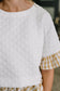 Welcome Me Home Gingham Print Top