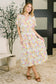 Wherever I Go Notch Neck Dress