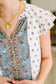 Willow Breeze Short Sleeve Blouse