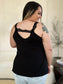 Lace Detail V-Neck Cutout Cami - 5 colors