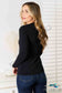 Basic Bae Asymmetrical Neck Long Sleeve Top