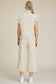 Texture Ruffle Short Sleeve Top and Wide Leg Pants Set - 5 Colors