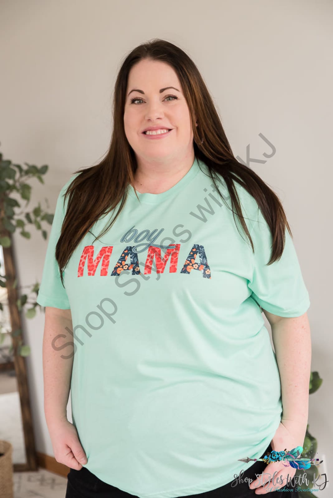 Boy Mama Graphic Tee Bt