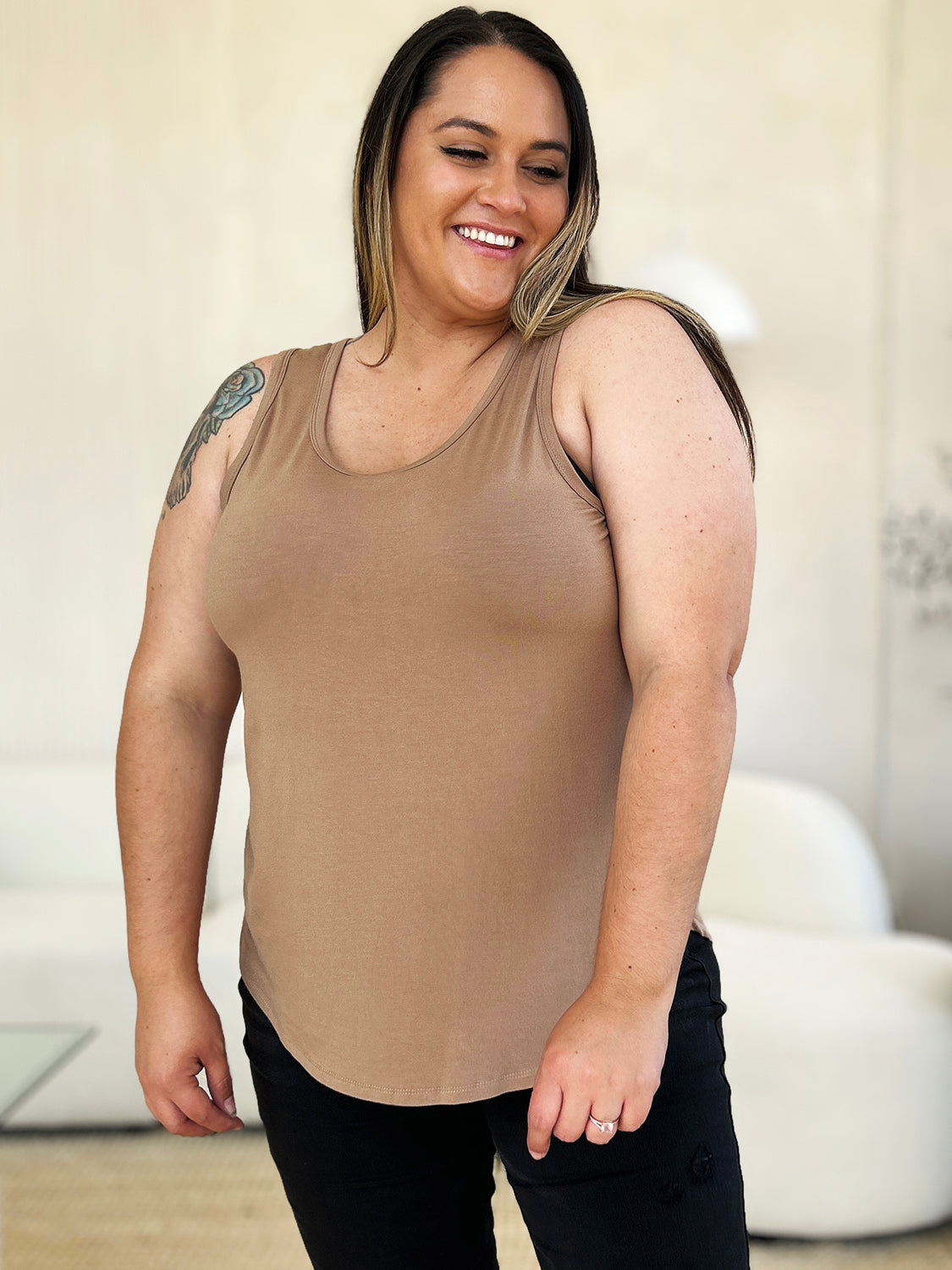 Round Neck Tank - 5 colors