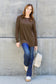 Round Neck Long Sleeve Top - 5 Colors