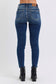 Judy Blue Mid-Rise Thermal Skinny Jeans with Pockets