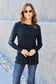 Round Neck Long Sleeve Top - 5 Colors