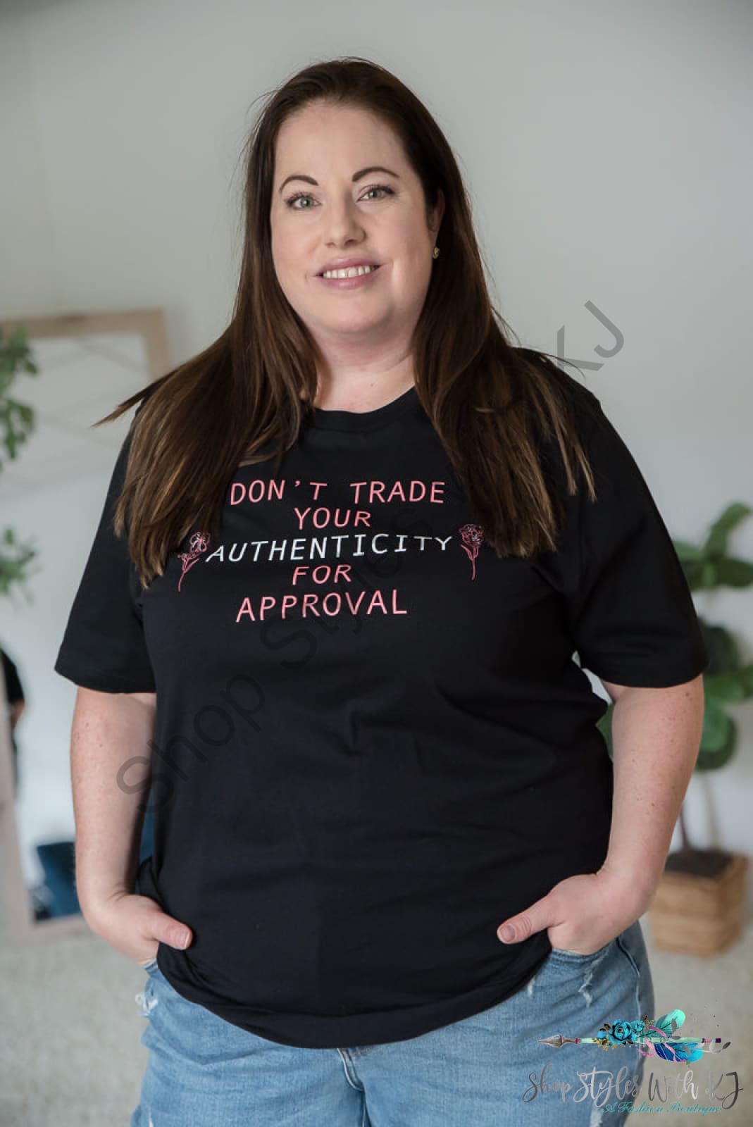 Dont Trade Your Authenticity Graphic Tee Bt